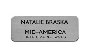 Mid-America Referral Network Name Badge